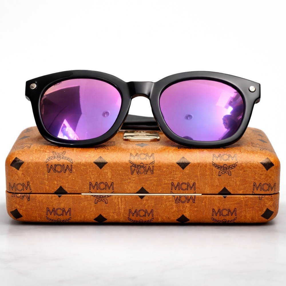 🆕️MCM MCM634SA Black Designer Sunglasses | Authentic Luxury Men’s Eyewear
